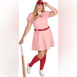 A league of their own Rockford Peach XXL Costume Set